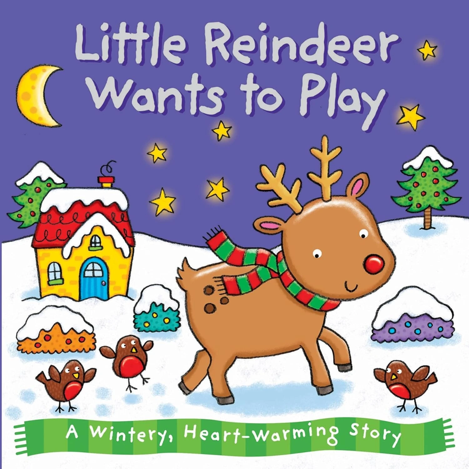 Little Reindeer Wants to Play (Xmas Board)